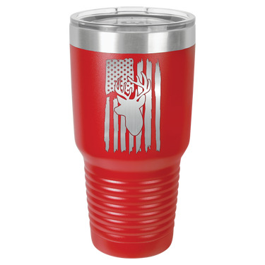 US Flag Design Tumbler
